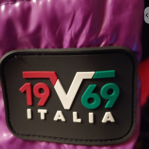 Purple wine Versace bubble jacket - Picture 7 of 8